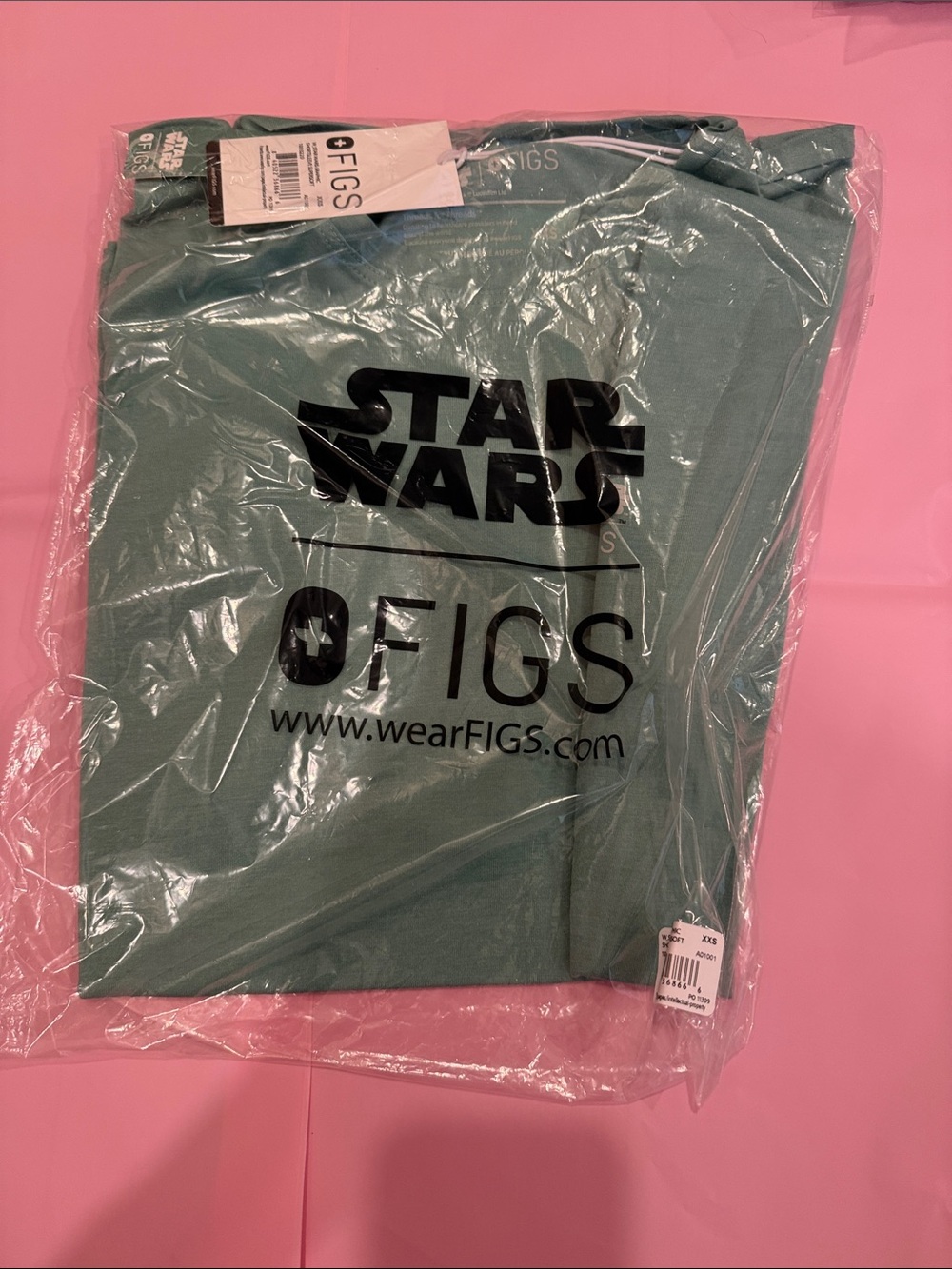 Figs women Star Wars graffic tee XXS jade